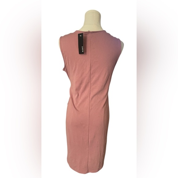 Drew Anthropology Wrap Dress Women Small Mauve Pink Soft Romantic Fairycore Boho - Picture 4 of 7